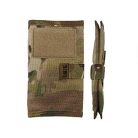 Security Notebook Cover - Multicam with Khaki Webbing
