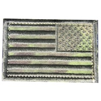Subdued Reverse US Flag Patch